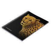 壮大なチーズで輝きを取り入れ ノートブック (左側)