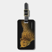 壮大なチーズで輝きを取り入れ ラゲッジタグ (正面縦)