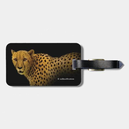 壮大なチーズで輝きを取り入れ ラゲッジタグ (裏面横)