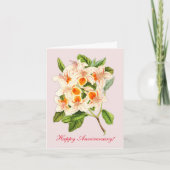 壮大なツツツツジ、記念日 カード (正面)