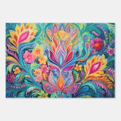 壮大なディワリ ラッピングペーパーシート (正面2)