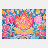 壮大なディワリ ラッピングペーパーシート (正面)