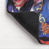 壮大なトランプサムライアニメ マウスパッド (コーナー)