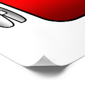 壮大なバレーボール ポスター (角)