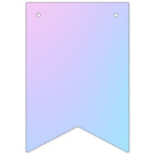 壮大なパステル結婚レインボーの「真の愛」 バンティングフラッグ (第2の旗)