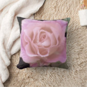 壮大なピンクのバラ クッション (ブランケット)