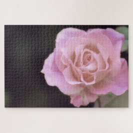 壮大なピンクのバラ ジグソーパズル