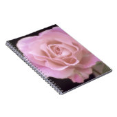 壮大なピンクのバラ ノートブック (右側)