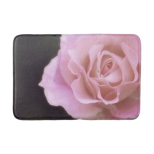 壮大なピンクのバラ バスマット (正面)