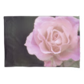 壮大なピンクのバラ 枕カバー (正面)