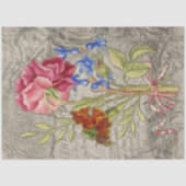 壮大なフローラブーケデクページティッシュペーパー 薄葉紙 (正面)