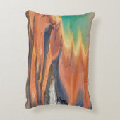 壮大なプリズム春の雨水 アクセントクッション (裏面(縦))