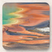 壮大なプリズム春の雨水 コースター (正面)