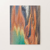 壮大なプリズム春の雨水 ジグソーパズル (縦)