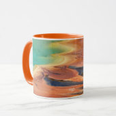 壮大なプリズム春の雨水 マグカップ (正面左)