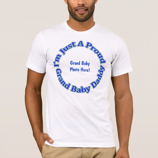 壮大なベビーのお父さん Tシャツ (正面)