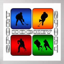壮大なホッケー ポスター