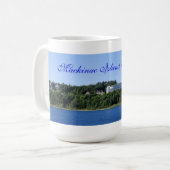 壮大なホテル、Mackinacの島、ミシガン州 コーヒーマグカップ (正面左)