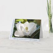 壮大なマグノリア カード (正面)