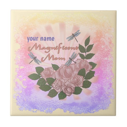 壮大なママバラ タイル (正面)