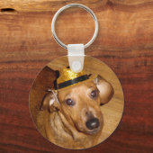 壮大なミッキーカウボーイ キーホルダー (正面)