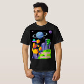 壮大なロケット Tシャツ (正面フル)