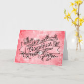 壮大なヴァージンメアリーハイムオブパワールウォーター色 カード (黄色い花)