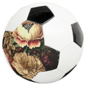 壮大なヴィンテージフローラ配置 サッカーボール (3/4)