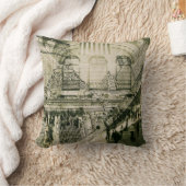 壮大な中央場所、NYCのトスの枕 クッション (ブランケット)