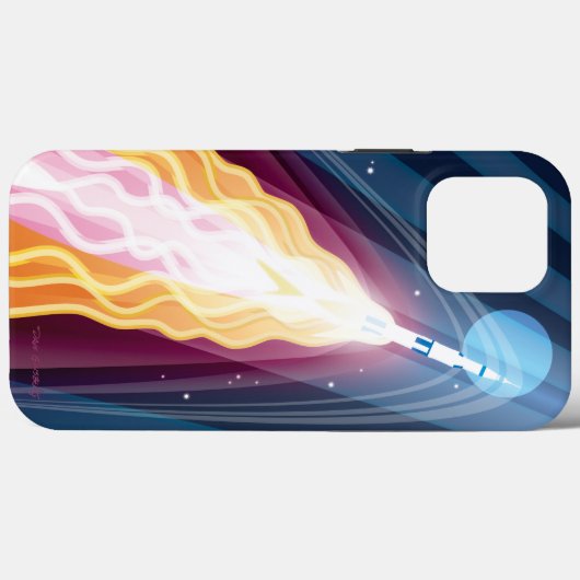 壮大な乗り物: iPhone 13 Pro Maxケース Case-Mate iPhoneケース (裏面 (横))