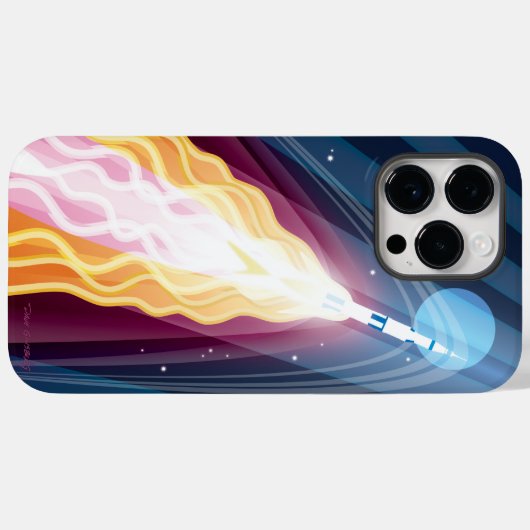 壮大な乗り物: iPhone 14 Pro Maxケース Case-Mate iPhoneケース (裏面 (横))