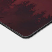 壮大な侍のシルエット デスクマット (コーナー)