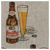 壮大な入賞したラガービール ファブリック (クローズアップ)