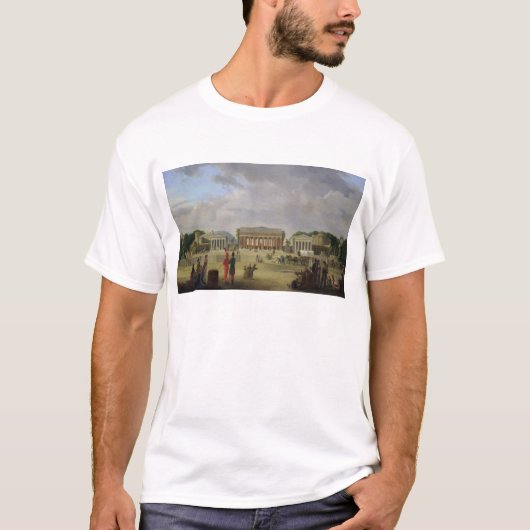 壮大な劇場の眺め Tシャツ (正面)