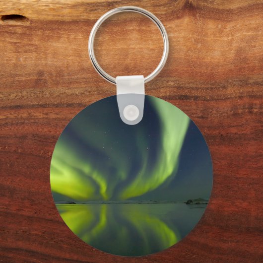 壮大な北の光 キーホルダー (正面)