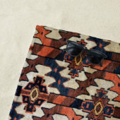 壮大な地球の色オリエンタルラグのパターン ビーチタオル (インサイチュ)