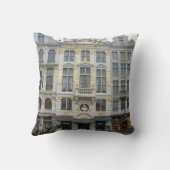 壮大な場所のブリュッセルの写真の枕 クッション (裏面)