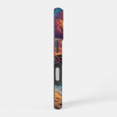 壮大な夕焼け iPhone 16ケース (右側面)