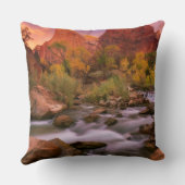 壮大な夜明け クッション (裏面)