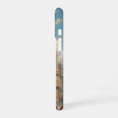 壮大な大聖堂の正面 iPhone 16ケース (左側面)