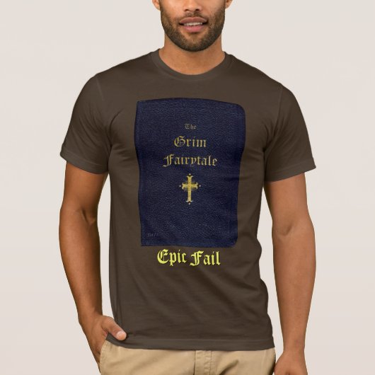 壮大な失敗~の恐ろしい童話 Tシャツ (正面)