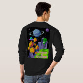 壮大な宇宙へ Tシャツ (裏面フル)