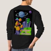 壮大な宇宙へ Tシャツ (裏面)