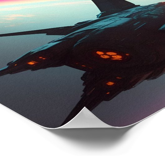 壮大な宇宙場面 ポスター (角)