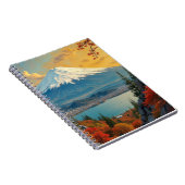 壮大な富士山ノート ノートブック (右側)