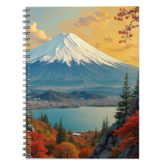 壮大な富士山ノート ノートブック