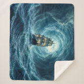 壮大な嵐ボート月波の冒険 シェルパブランケット (正面)