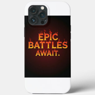 壮大な戦いが待ち受ける iPhone 13 PRO MAXケース