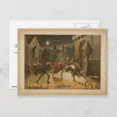 壮大な新たなファウスト ポストカード (正面/裏面)