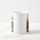 壮大な日の出 コーヒーマグカップ (中央)
